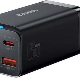 Baseus CCGP040101 Gan3 Pro 65 W Siyah Şarj Cihazı