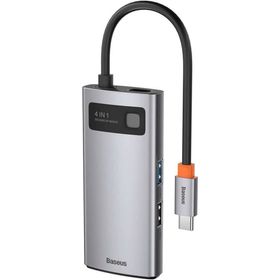 Baseus Çok Fonksiyonlu Gri Bilgisayar Telefon Hub Adaptörü