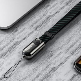 Baseus Çok fonksiyonlu İPhone 7-8-XS-XR 85 cm Powerbank Şarj Kablosu