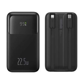 Baseus Comet Series 10.000 mAh 22.5W Hizli Sarj Dijital Gostergeli Beyaz Powerbank