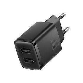 Baseus Compact 10.5W Siyah Şarj Cihazı
