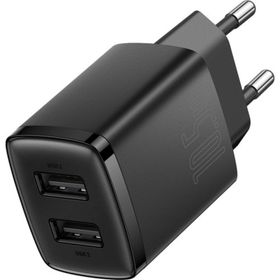 Baseus Compact 10.5W Siyah Şarj Cihazı