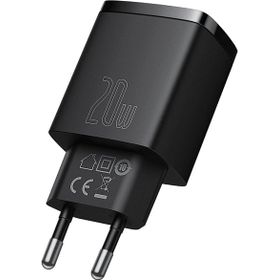 Baseus Compact 20W U+C QC. Siyah Seyehat Şarjı