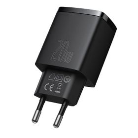 Baseus Compact QC 20 w Siyah Şarj Cihazı