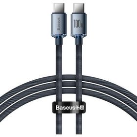 Baseus Crystal Shine 100 W 1.2 m Type-C to Type-C Hızlı Şarj Kablo