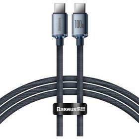 Baseus Crystal Shine 100 W 2 m Type-C to Type-C Hızlı Şarj Kablo