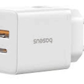 Baseus Cube C+U 20W Beyaz Şarj Cihazı