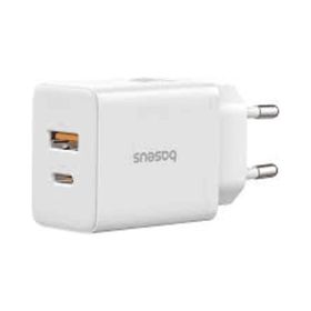 Baseus Cube C+U 20W Beyaz Şarj Cihazı