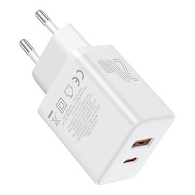 Baseus Cube C+U 20W Beyaz Şarj Cihazı