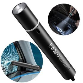 Baseus Emergency Light Savior Araç Pencere Camı Kırıcı ve Şarjlı Fener