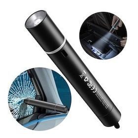Baseus Emergency Light Savior Araç Pencere Camı Kırıcı ve Şarjlı Fener