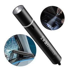 Baseus Emergency Light Savior Araç Pencere Camı Kırıcı ve Şarjlı Fener