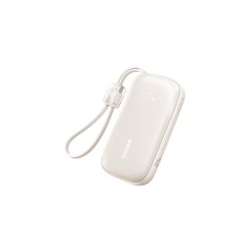 Baseus Enerfill FC21 QPow3 Ultra 10.000 mAh 22.5W Dijital Göstergeli Beyaz Powerbank