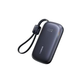 Baseus Enerfill FC21 QPow3 Ultra 10.000 mAh 22.5W Dijital Göstergeli Siyah Powerbank