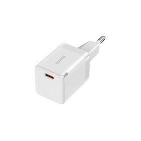 Baseus Gan 3 30 W PD 3.0 QC4 + PPS Type-C Beyaz Ultra Hızlı Şarj Adaptörü