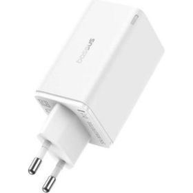 Baseus GaN 6 Pro 2C+2U 65W Beyaz Şarj Cihazı