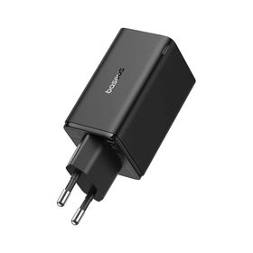 Baseus GAN 6 Pro 2C+2U 65W Siyah Şarj Cihazı