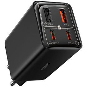 Baseus GAN 6 Pro 2C+2U 65W Siyah Şarj Cihazı