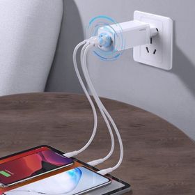 Baseus GaN 65W 4.0 3.0 Usb C PD Hızlı Şarj 3 Port Usb Şarj Aleti