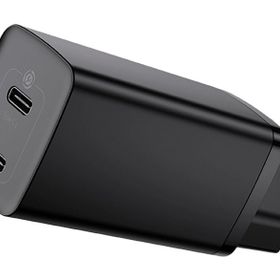 Baseus GaN2 Lite QC C+C 65W Siyah Şarj Cihazı