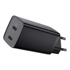 Baseus GaN2 Lite QC C+C 65W Siyah Şarj Cihazı