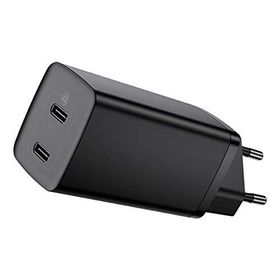 Baseus GaN2 Lite QC C+C 65W Siyah Şarj Cihazı