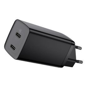 Baseus GaN2 Lite QC C+C 65W Siyah Şarj Cihazı