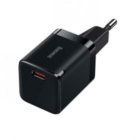 Baseus Gan3 Fast Charger Pd 30W Siyah Hızlı Şarj Adaptörü