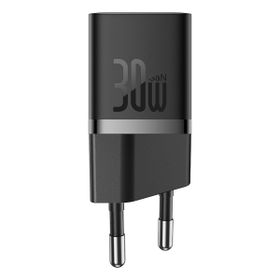 Baseus Gan5 Mini Fast Charger Pd 30W Siyah Şarj Cihazı
