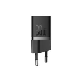 Baseus Gan5 Mini Fast Charger Pd 30W Siyah Şarj Cihazı