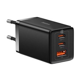 Baseus GAN5 Pro 2C+U 65 Watt Siyah Şarj Aleti