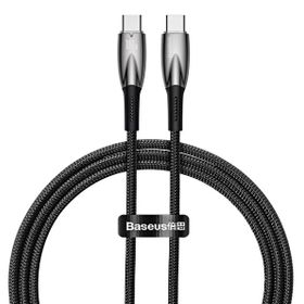 Baseus Glimmer 100W Type-C TO 1 m Siyah Şarj Kablosu