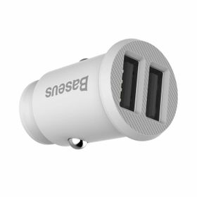 Baseus Grain Beyaz Araba Şarj Cihazı