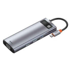 Baseus HUB CAHUB-CU0G Gleam Series 9 in 1 Macbook Çevirici Dönüştürücü