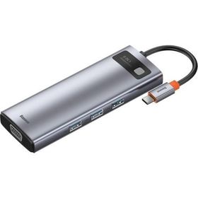 Baseus HUB CAHUB-CU0G Gleam Series 9 in 1 Macbook Çevirici Dönüştürücü