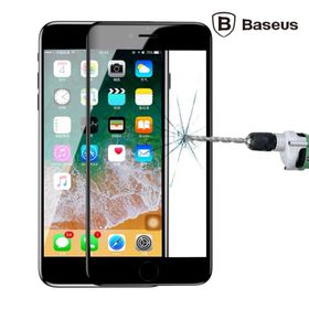 Baseus Iphone 7-8 Plus 4D Kavisli Full Kaplama Kırılmaz Cam Ekran Koruyucu