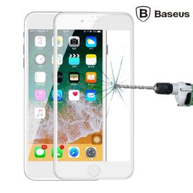Baseus Iphone 7-8 Plus 4D Kavisli Full Kaplama Kırılmaz Cam Ekran Koruyucu