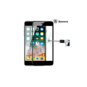 Baseus Iphone 7-8 Plus 4D Kavisli Full Kaplama Kırılmaz Cam Ekran Koruyucu