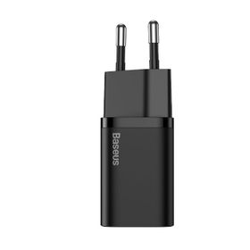 Baseus iPhone Süper Si QC 20W Type-C Siyah Hızlı Şarj Cihazı