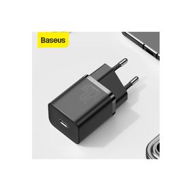 Baseus iPhone Süper Si QC 20W Type-C Siyah Hızlı Şarj Cihazı