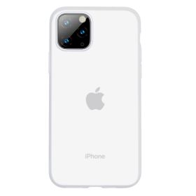 Baseus Liquid Silica Gel iPhone Beyaz 11 Pro Cep Telefonu Kılıfı