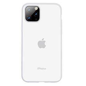 Baseus Liquid Silica Gel iPhone Beyaz 11 Pro Cep Telefonu Kılıfı