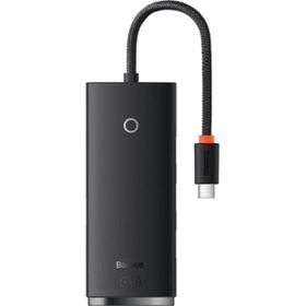 Baseus Lite 4 In 1 Multifonksiyonal Type-C Hub Siyah Dock Station