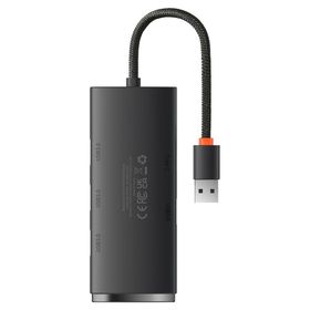 Baseus Lite 4 In 1 Multifonksiyonal Usb-A Hub Siyah Dock Station