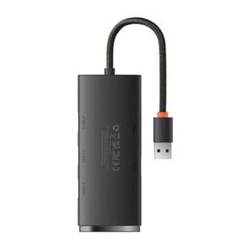 Baseus Lite 4 In 1 Multifonksiyonal Usb-A Hub Siyah Dock Station