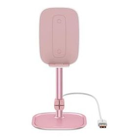 Baseus Literary 15 W Kablosuz Masaüstü Telefon Tutucu Stand Wireless Şarj Kablosu