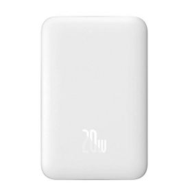 Baseus Magsafe Mini Overseas Edition Wireless 10.000 MAh 20 Watt Beyaz Powerbank
