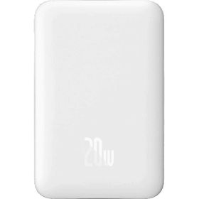 Baseus Magsafe Mini Overseas Edition Wireless 10.000 MAh 20 Watt Beyaz Powerbank