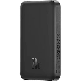 Baseus Magsafe Mini Wireless 5.000 MAH 20W Siyah Taşınabilir Şarj Cihazı