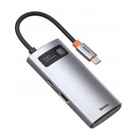 Baseus Metal Gleam Series 4-1 Type-C HUB Adaptör Çoklayıcı